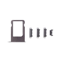 Load image into Gallery viewer, SIM Card Tray and Side Button for iPhone 6 - Space Grey
