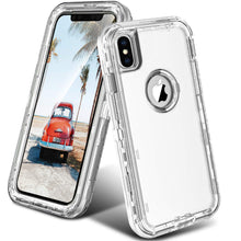 Load image into Gallery viewer, iPhone X / XS Transparent ShockProof Heavy Duty Clear Case
