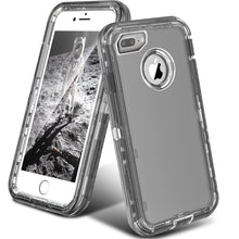 Load image into Gallery viewer, iPhone 6+ / 6S+ / 7+ / 8+ Transparent ShockProof Heavy Duty Case
