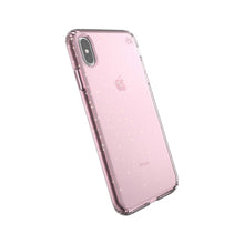 Load image into Gallery viewer, iPhone XS Max Speck Presidio Clear + Glitter Case
