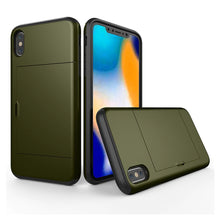 Load image into Gallery viewer, iPhone XS Max Slim Armor Card Slide Case
