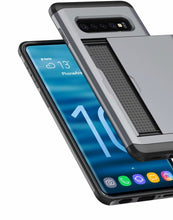 Load image into Gallery viewer, Samsung Galaxy S10 Plus Slim Armor Card Slide Case
