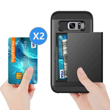 Load image into Gallery viewer, Samsung Galaxy S8 Slim Armor Card Slide Case
