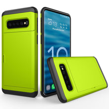 Load image into Gallery viewer, Samsung Galaxy S10 Plus Slim Armor Card Slide Case
