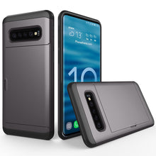 Load image into Gallery viewer, Samsung Galaxy S10 Plus Slim Armor Card Slide Case
