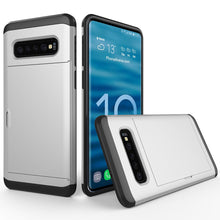 Load image into Gallery viewer, Samsung Galaxy S10 Plus Slim Armor Card Slide Case
