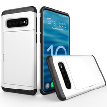 Load image into Gallery viewer, Samsung Galaxy S10 Plus Slim Armor Card Slide Case
