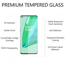 Load image into Gallery viewer, OnePlus 9 Pro UV Glue Screen Protector Curved Tempered Glass Nano Optics
