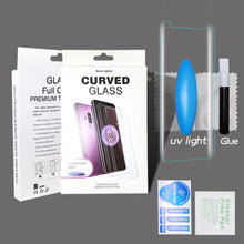 Load image into Gallery viewer, Samsung Galaxy S22 Privacy Screen Protector UV GLUE Tempered Glass Nano Optics
