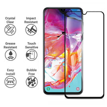 Load image into Gallery viewer, Samsung Galaxy A70 Screen Protector Full Glue / Coverage 9H Tempered Glass
