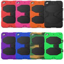 Load image into Gallery viewer, iPad 7 / 8 (10.2") Shockproof Foldable Kickstand Case - Orange
