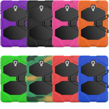 Load image into Gallery viewer, Samsung Galaxy Tab S4 10.5 (SM-T830) Shockproof Foldable Kickstand Case - Orange
