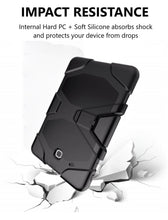 Load image into Gallery viewer, Samsung Galaxy Tab S4 10.5 (SM-T830) Shockproof Foldable Kickstand Case - Orange
