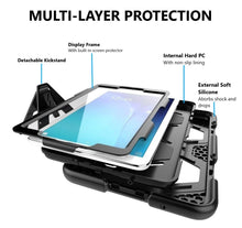 Load image into Gallery viewer, Samsung Galaxy Tab S4 10.5 (SM-T830) Shockproof Foldable Kickstand Case - Orange
