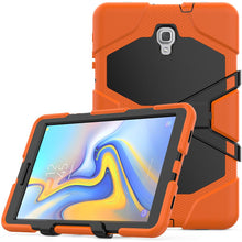 Load image into Gallery viewer, Samsung Galaxy Tab S4 10.5 (SM-T830) Shockproof Foldable Kickstand Case - Orange
