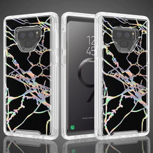 Load image into Gallery viewer, Samsung Galaxy Note 9 Marble Hybrid Armor Case
