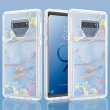 Load image into Gallery viewer, Samsung Galaxy Note 9 Marble Hybrid Armor Case
