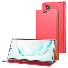 Load image into Gallery viewer, Samsung Galaxy Note 10 Plus Mercury Goospery Blue Moon Flip Case
