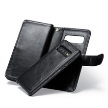 Load image into Gallery viewer, Samsung Galaxy S10 BRG Leather Wallet Flip 9 Card-Slot Detachable Case
