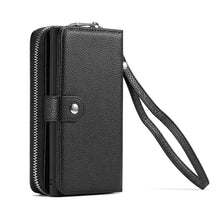 Load image into Gallery viewer, Samsung Galaxy Note 10 BRG Leather Purse 3 Card-Slot Detachable Case
