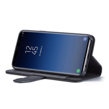Load image into Gallery viewer, Samsung Galaxy S9 Plus BRG Leather Wallet 2 Card-Slot Detachable Case
