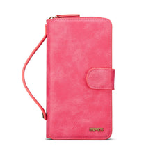 Load image into Gallery viewer, Samsung Galaxy S10e BRG Leather Purse 12 Card-Slot Detachable Case
