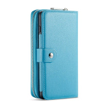 Load image into Gallery viewer, Samsung Galaxy S10 BRG Leather Purse 3 Card-Slot Detachable Case
