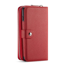 Load image into Gallery viewer, Samsung Galaxy Note 9 BRG Leather Purse 3 Card-Slot Detachable Case
