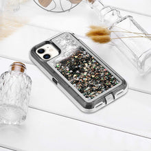 Load image into Gallery viewer, iPhone 11 Liquid Glitter Shockproof Case
