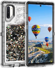 Load image into Gallery viewer, Samsung Galaxy Note 10 Liquid Glitter Shockproof Case
