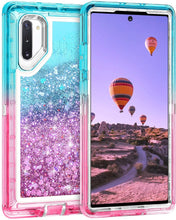 Load image into Gallery viewer, Samsung Galaxy Note 10 Liquid Glitter Gradient Shockproof Case

