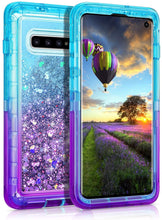 Load image into Gallery viewer, Samsung Galaxy S10e Liquid Glitter Gradient Shockproof Case
