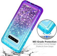 Load image into Gallery viewer, Samsung Galaxy S10e Liquid Glitter Gradient Shockproof Case
