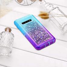 Load image into Gallery viewer, Samsung Galaxy S10e Liquid Glitter Gradient Shockproof Case
