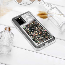 Load image into Gallery viewer, Samsung Galaxy S20 Plus Liquid Glitter Shockproof Case
