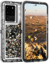 Load image into Gallery viewer, Samsung Galaxy S20 Ultra Liquid Glitter Shockproof Case
