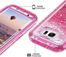 Load image into Gallery viewer, Samsung Galaxy S7 Liquid Glitter Shockproof Case
