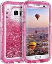 Load image into Gallery viewer, Samsung Galaxy S7 Liquid Glitter Shockproof Case
