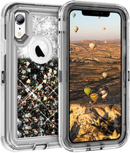 Load image into Gallery viewer, iPhone XR Liquid Glitter Shockproof Case
