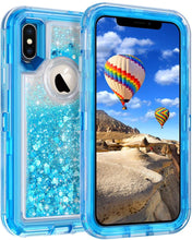Load image into Gallery viewer, iPhone X / XS Liquid Glitter Shockproof Case
