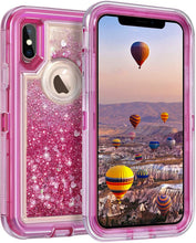 Load image into Gallery viewer, iPhone X / XS Liquid Glitter Shockproof Case
