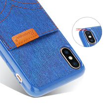 Load image into Gallery viewer, Samsung Galaxy Note 9 Hanman Sail Cardholder Denim Back Case
