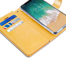 Load image into Gallery viewer, Mercury Mansoor Diary Cover Case for iPhone 14 Pro - 9 Card Pockets
