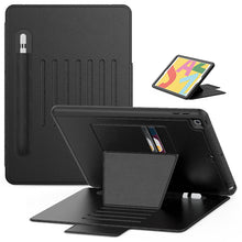 Load image into Gallery viewer, iPad Pro 11 (2020) Card-Holder Full Body Protection Flip Case - Black
