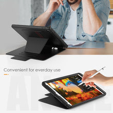 Load image into Gallery viewer, iPad Pro 11 (2020) Card-Holder Full Body Protection Flip Case - Black
