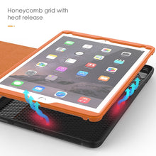 Load image into Gallery viewer, iPad Pro 11 (2020) Card-Holder Full Body Protection Flip Case - Brown
