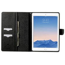 Load image into Gallery viewer, iPad 6 (2018) / Air 1 / Air 2 / Pro 9.7" Mercury Goospery Fancy Diary Wallet Case
