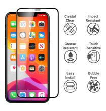 Load image into Gallery viewer, iPhone 11 10D Curved 9H Tempered Glass Screen Protector

