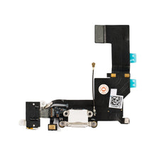 Load image into Gallery viewer, Charging Port Flex Cable for iPhone 5 - White
