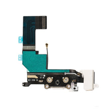 Load image into Gallery viewer, Charging Port Flex Cable for iPhone 5 - White
